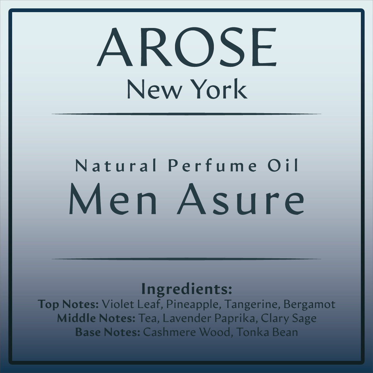 Men Asure Inspired By For Men Azure | Arose NY