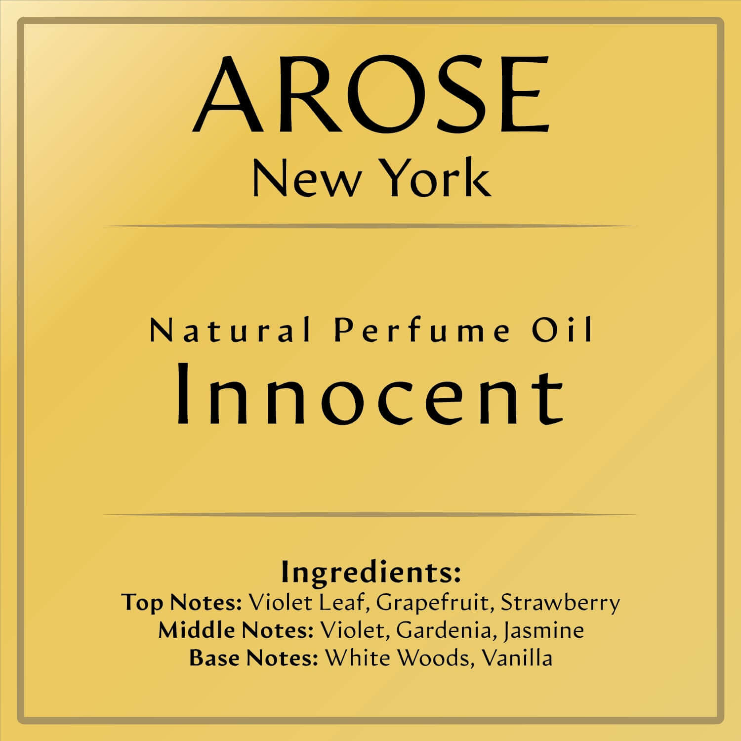 Innocent Inspired by Daisy | Arose NY