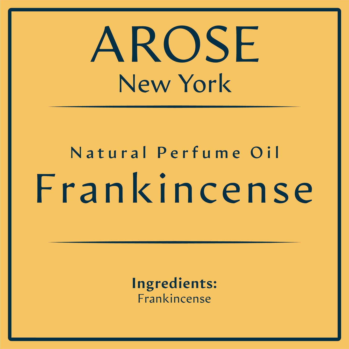 Frankincense Pure Oil | Arose NY