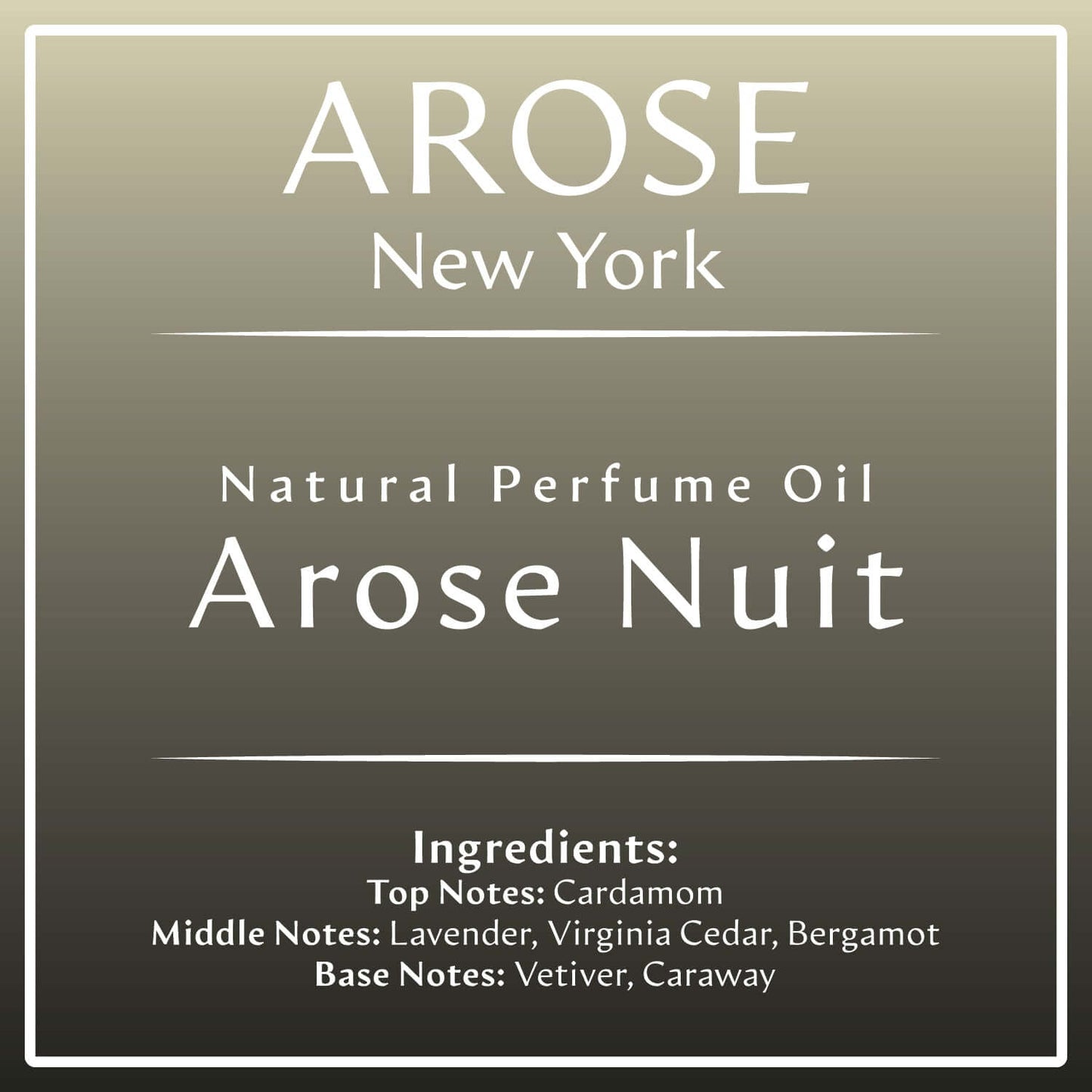 Arose Nuit Inspired By La Nuit de L'Homme | Arose NY