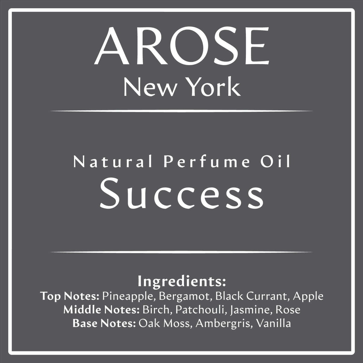 Success Inspired by Aventus | Arose NY