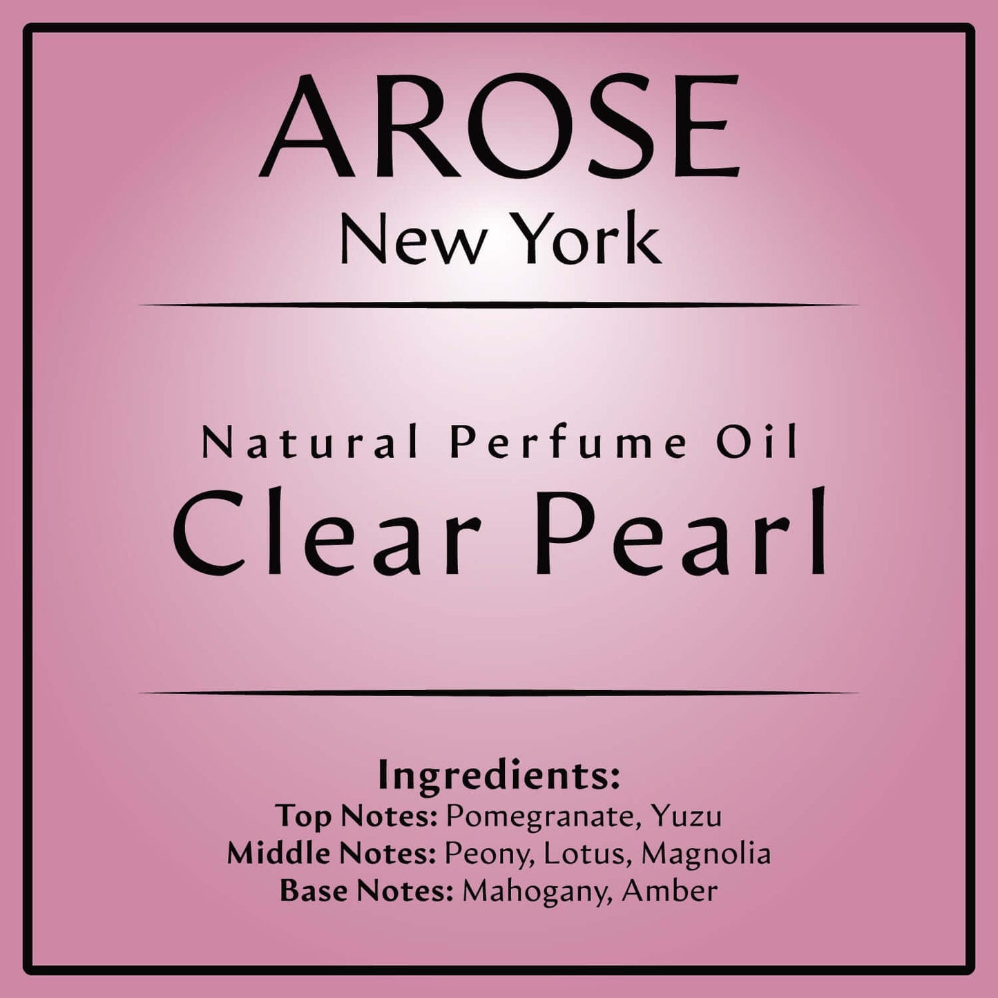 Clear Pearl Inspired By Bright Crystal | Arose NY