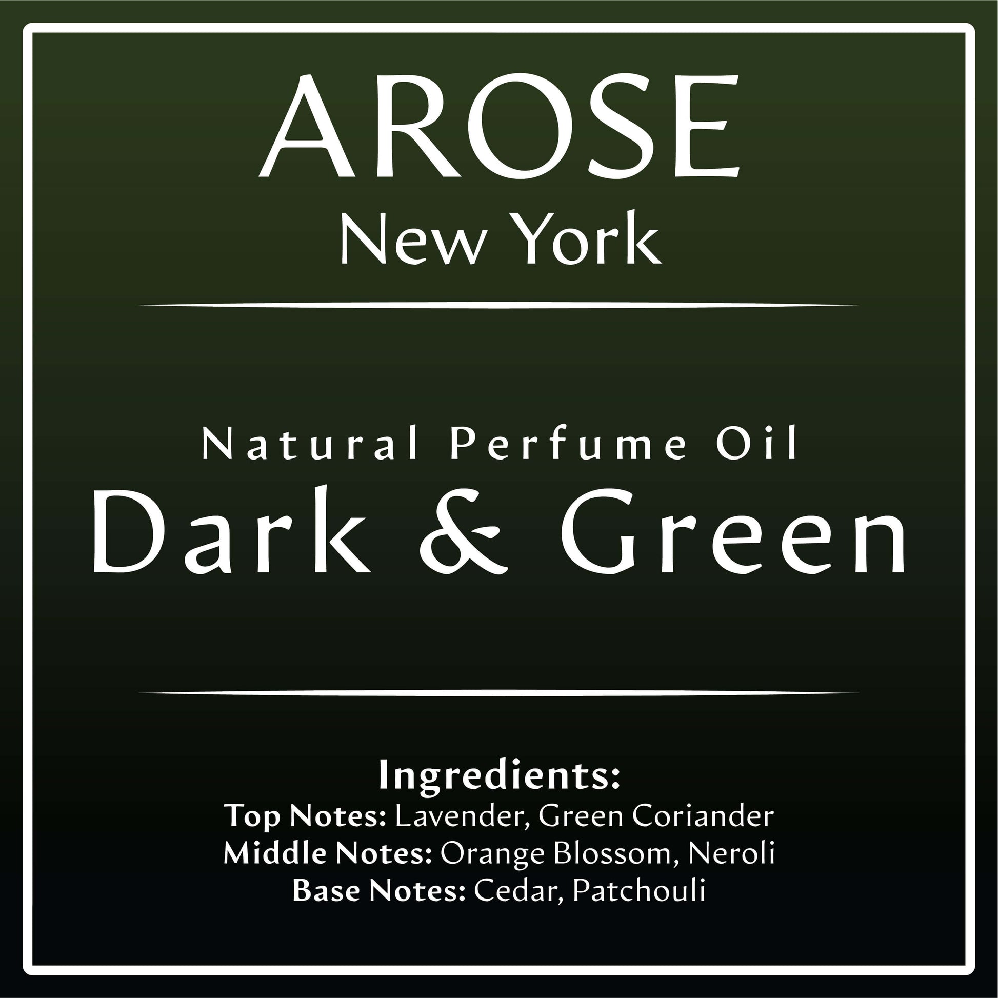 Dark and Green Inspired by Guilty Black | Arose NY