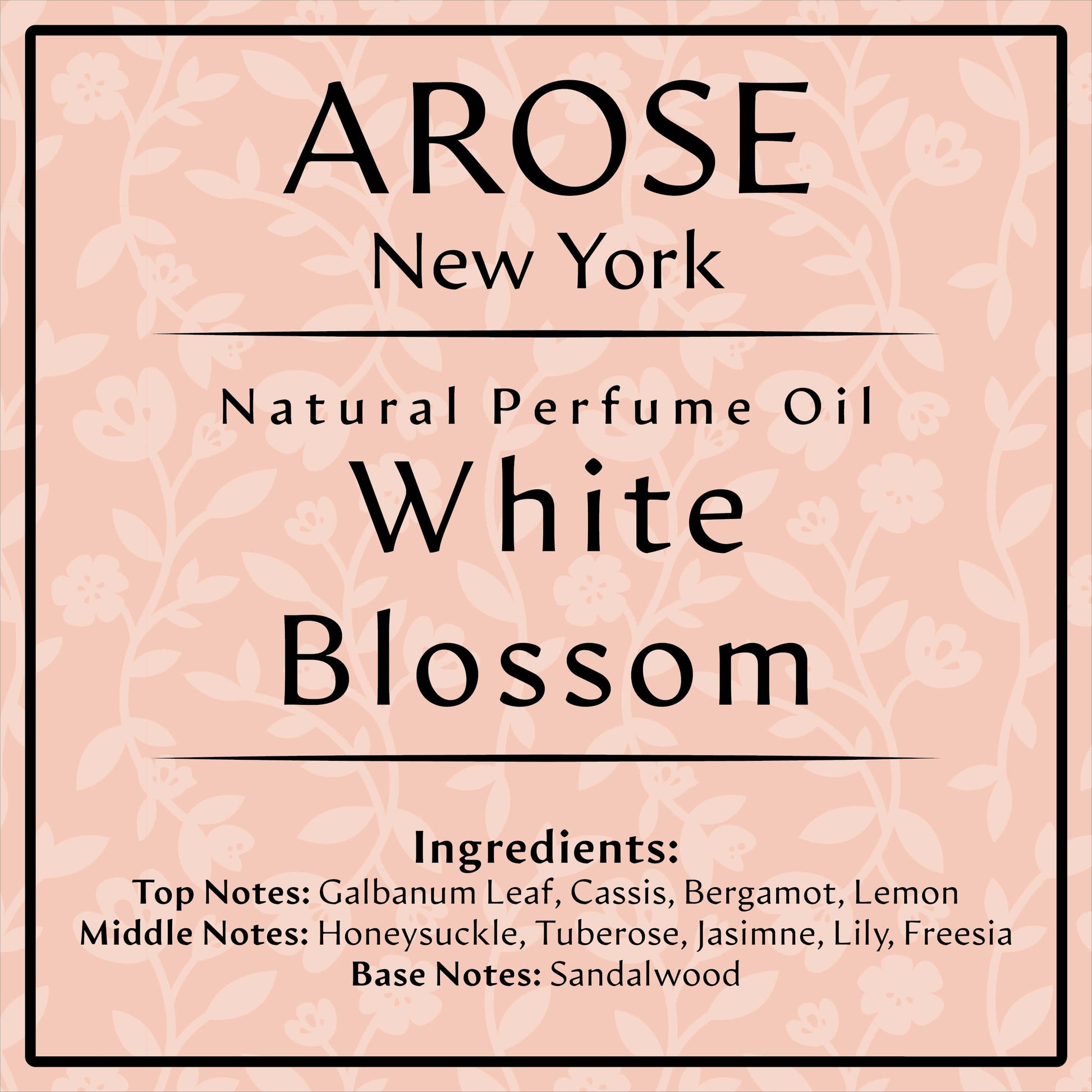 White Blossom Inspired by Bloom | Arose NY