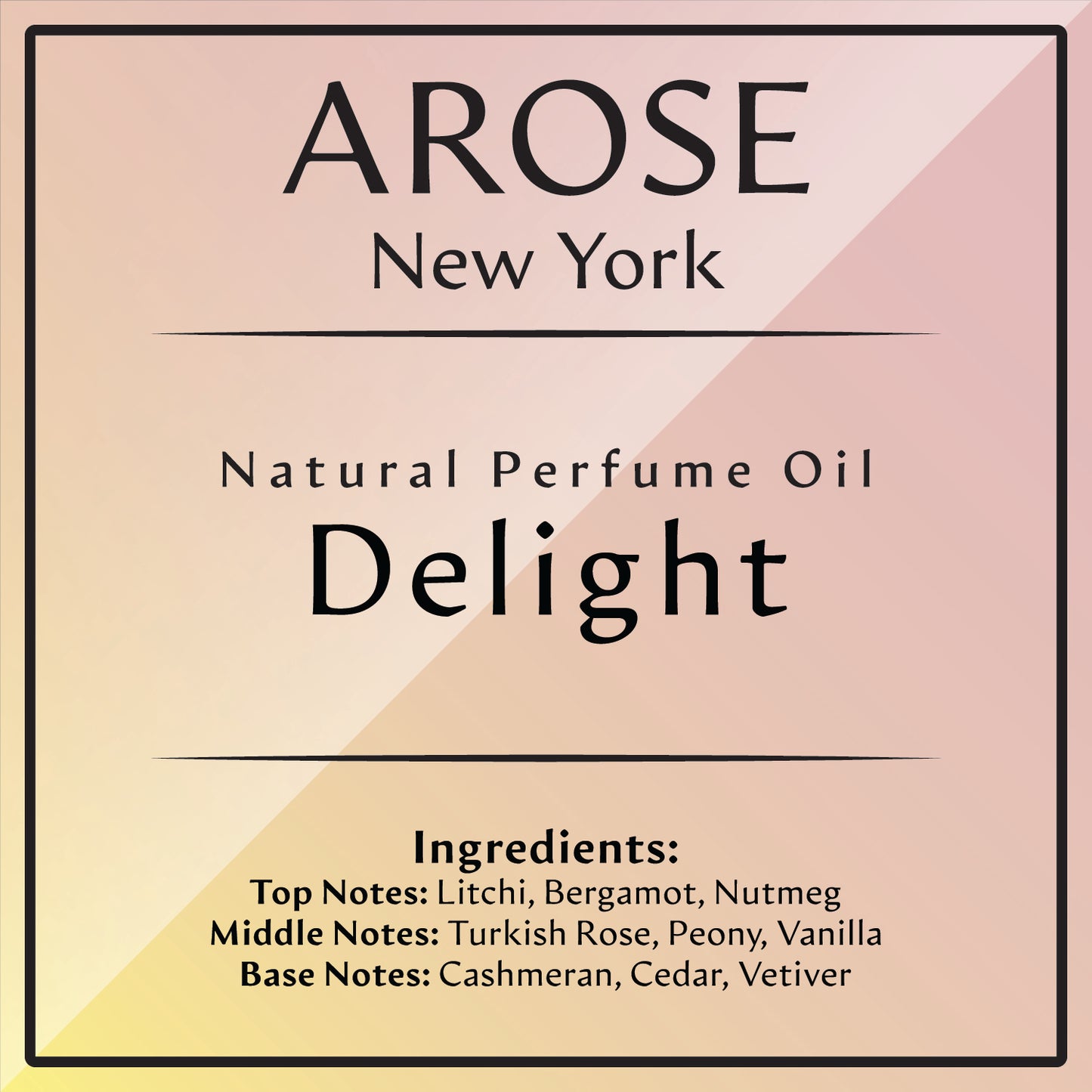 Delight Inspired By Delina  | Arose NY