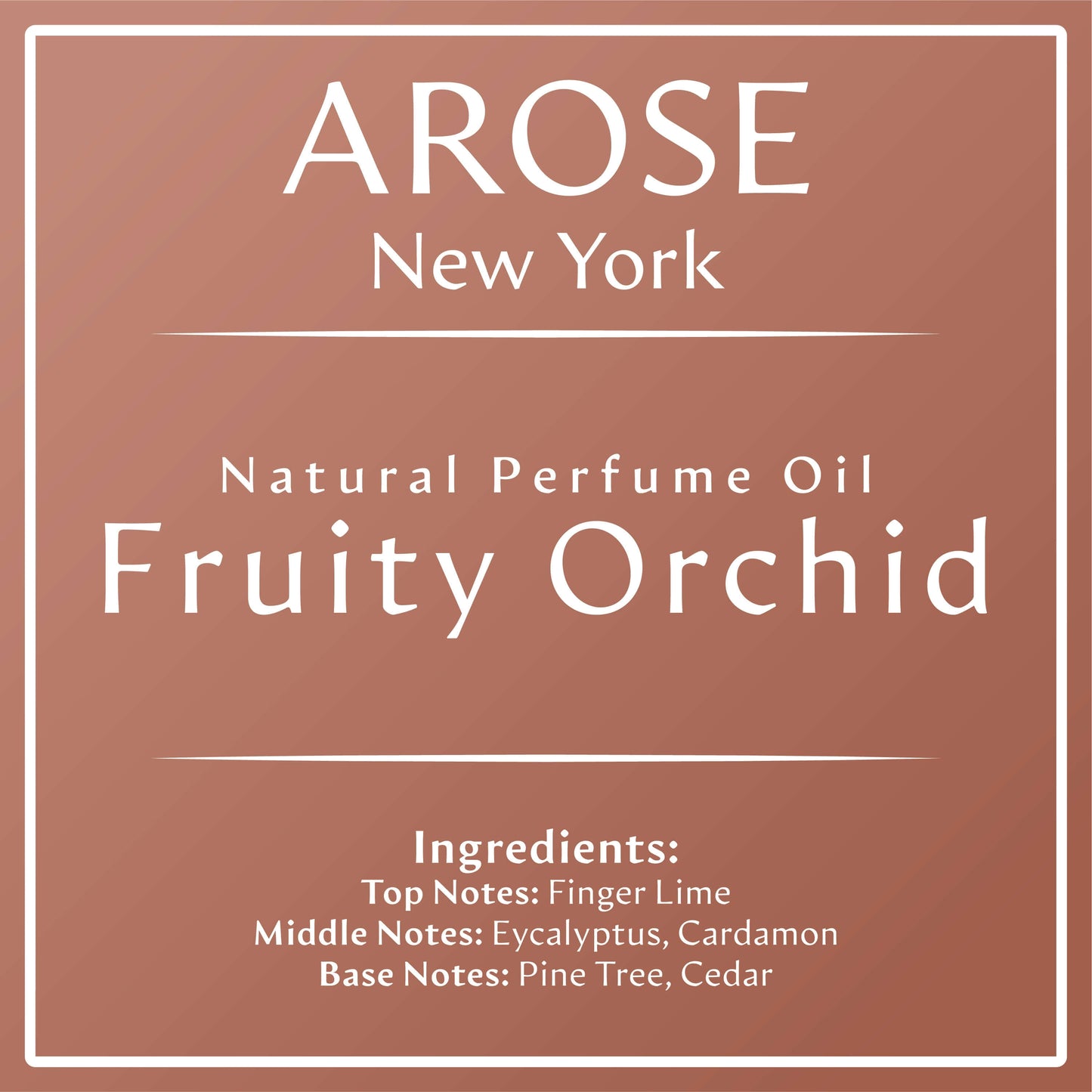 Fruity Orchid Inspired by Jimmy Choo | Arose NY